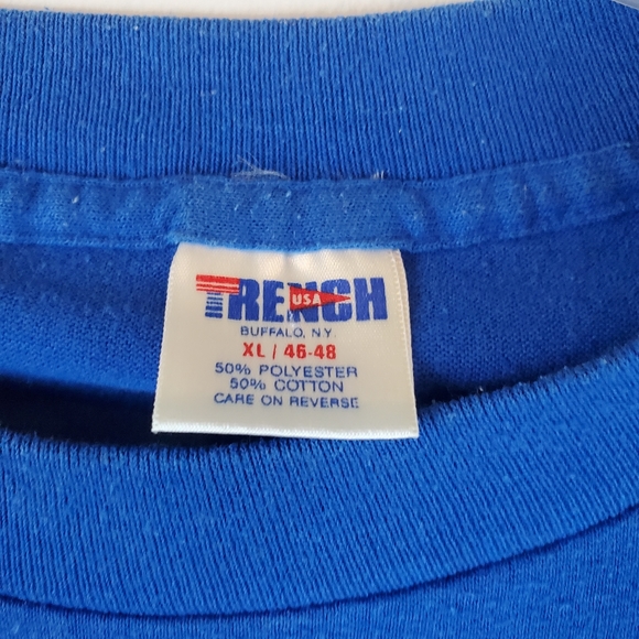 VTG 1991 Buffalo Bill's AFC Champions Football T Shirt XL RARE Single Stitch - Picture 3 of 8